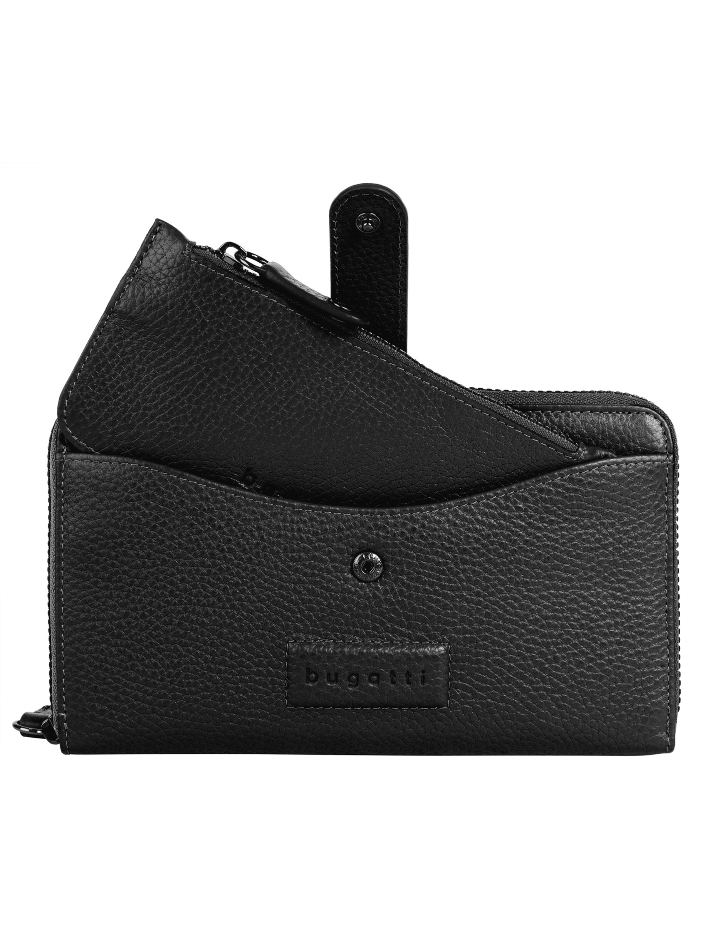 Porte-monnaies 'bugatti Geldbörse ELSA' bugatti en noir