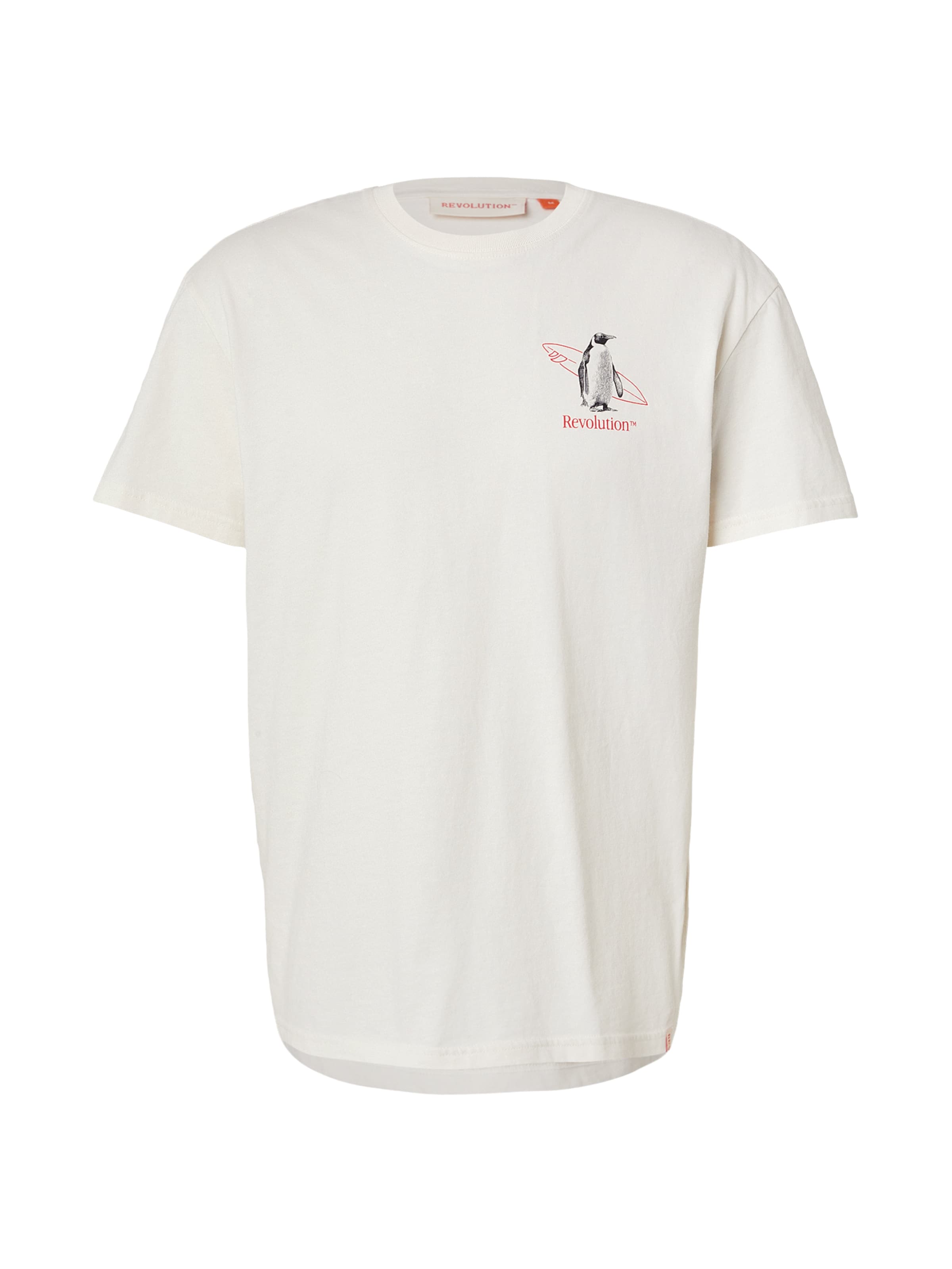Revolution T-Shirt in Weiß: Vorderseite