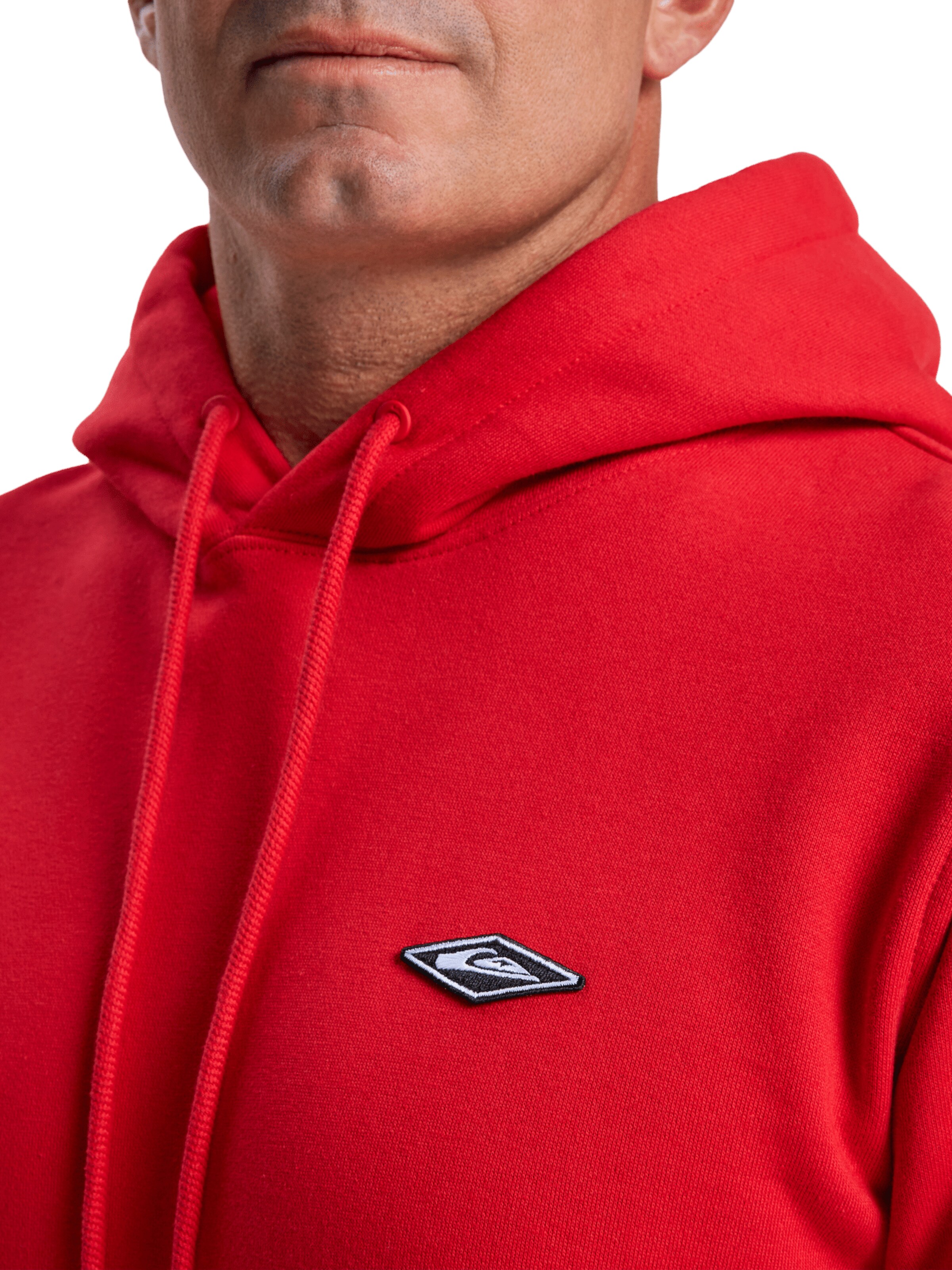 QUIKSILVER Sweatshirt 'Diamond' in Red