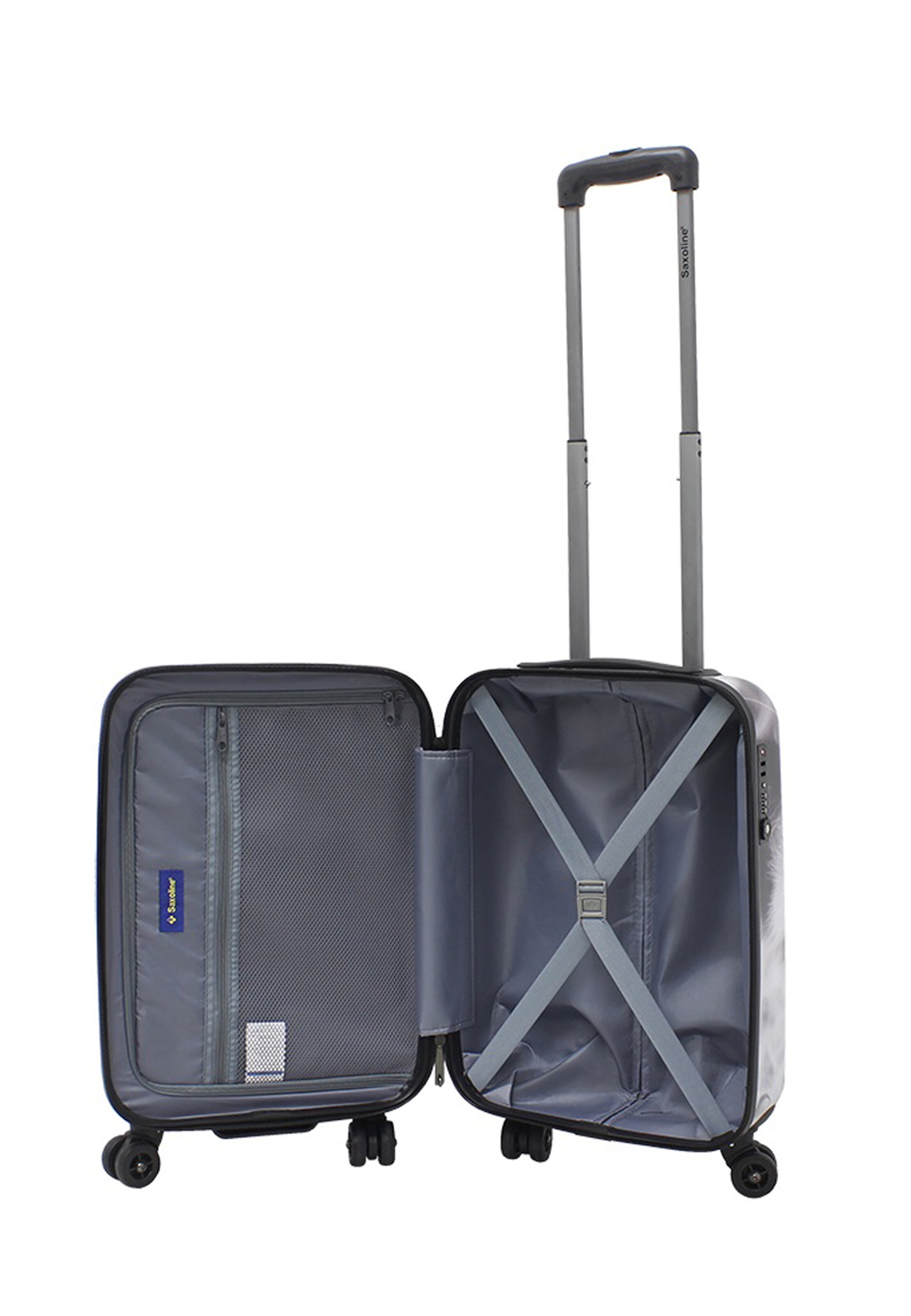 Saxoline Trolley 'White Cat' in Weiß