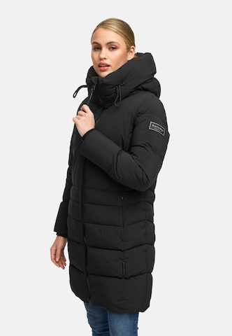Manteau d’hiver 'Mondnebel XIV' NAVAHOO en noir : devant