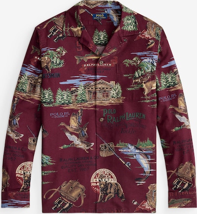 Polo Ralph Lauren Košulja u svijetloplava / svijetlosmeđa / zelena / boja vina, Pregled proizvoda