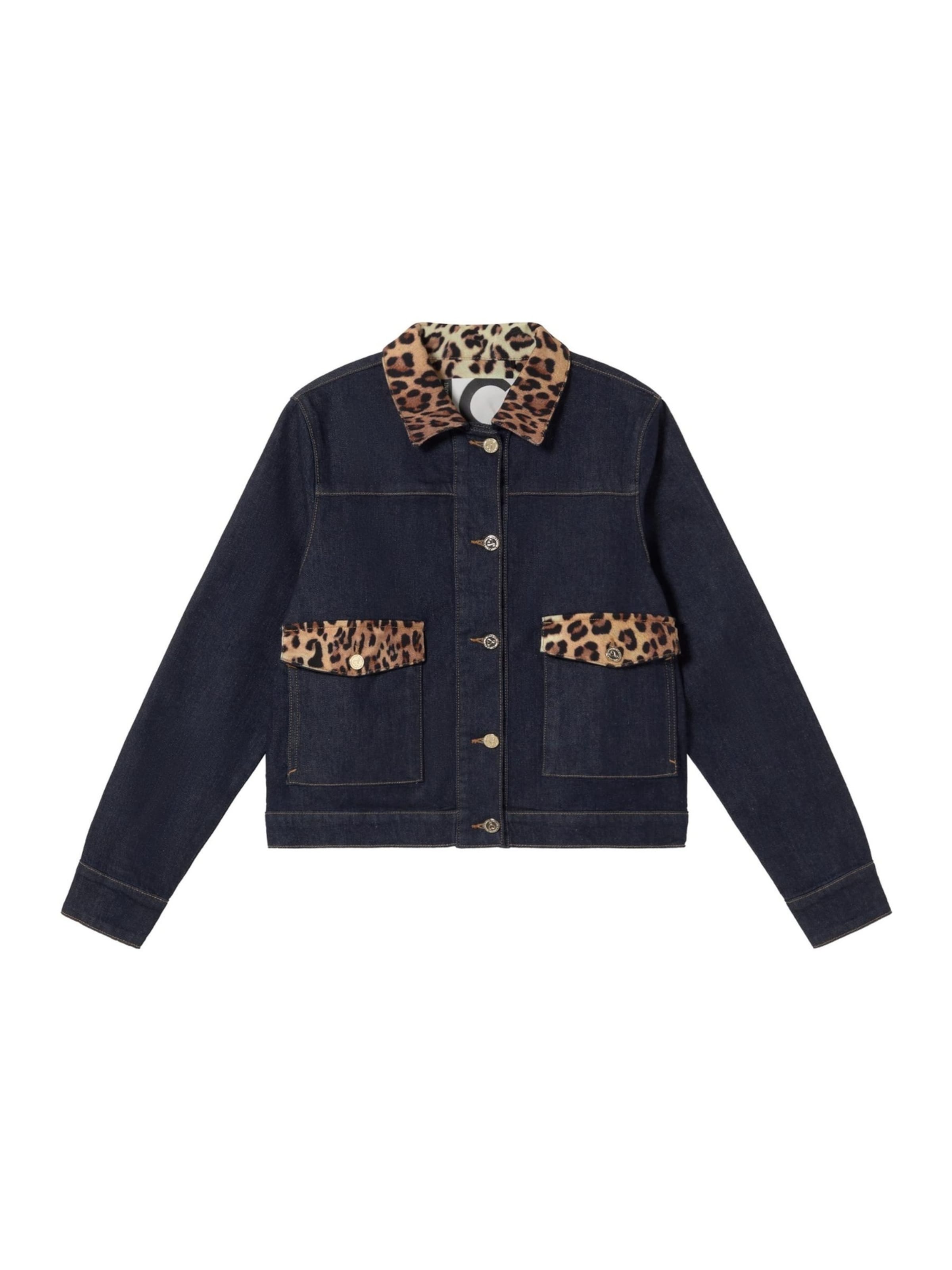 Lola Casademunt Kevad-sügisjope sinine teksariie, Tootevaade