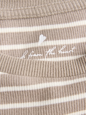 JJ Rebel - Camisa 'JREBWMILLE' em castanho