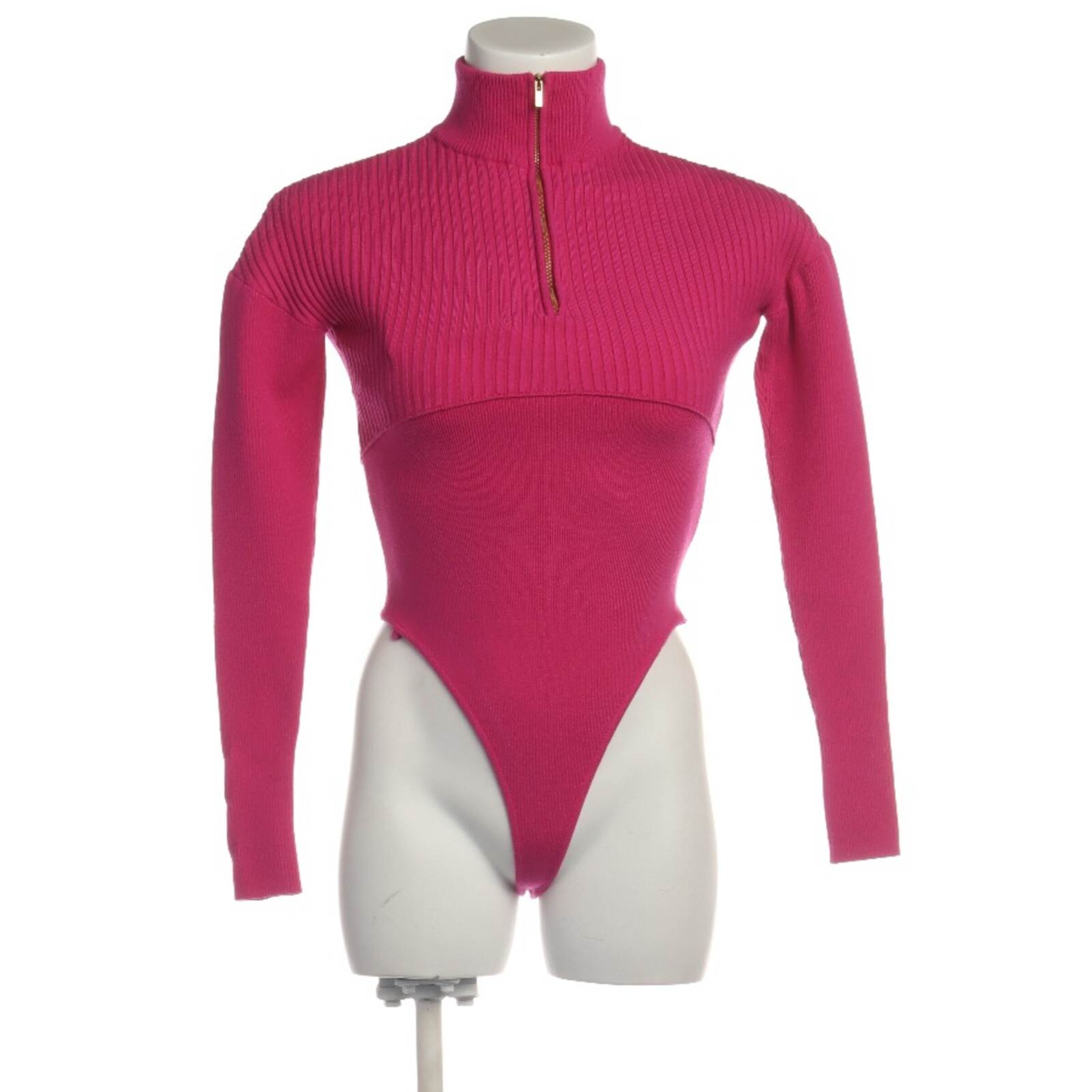 Jacquemus Top / Seidentop XS in Pink: Vorderseite