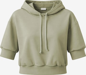 Vivisence Sweatshirt '9008' in Groen: voorkant