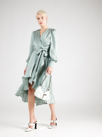 Robe de cocktail SWING en vert