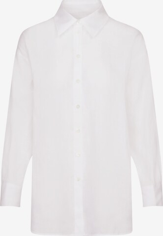 SEIDENSTICKER Blouse ' Schwarze Rose ' in White: front