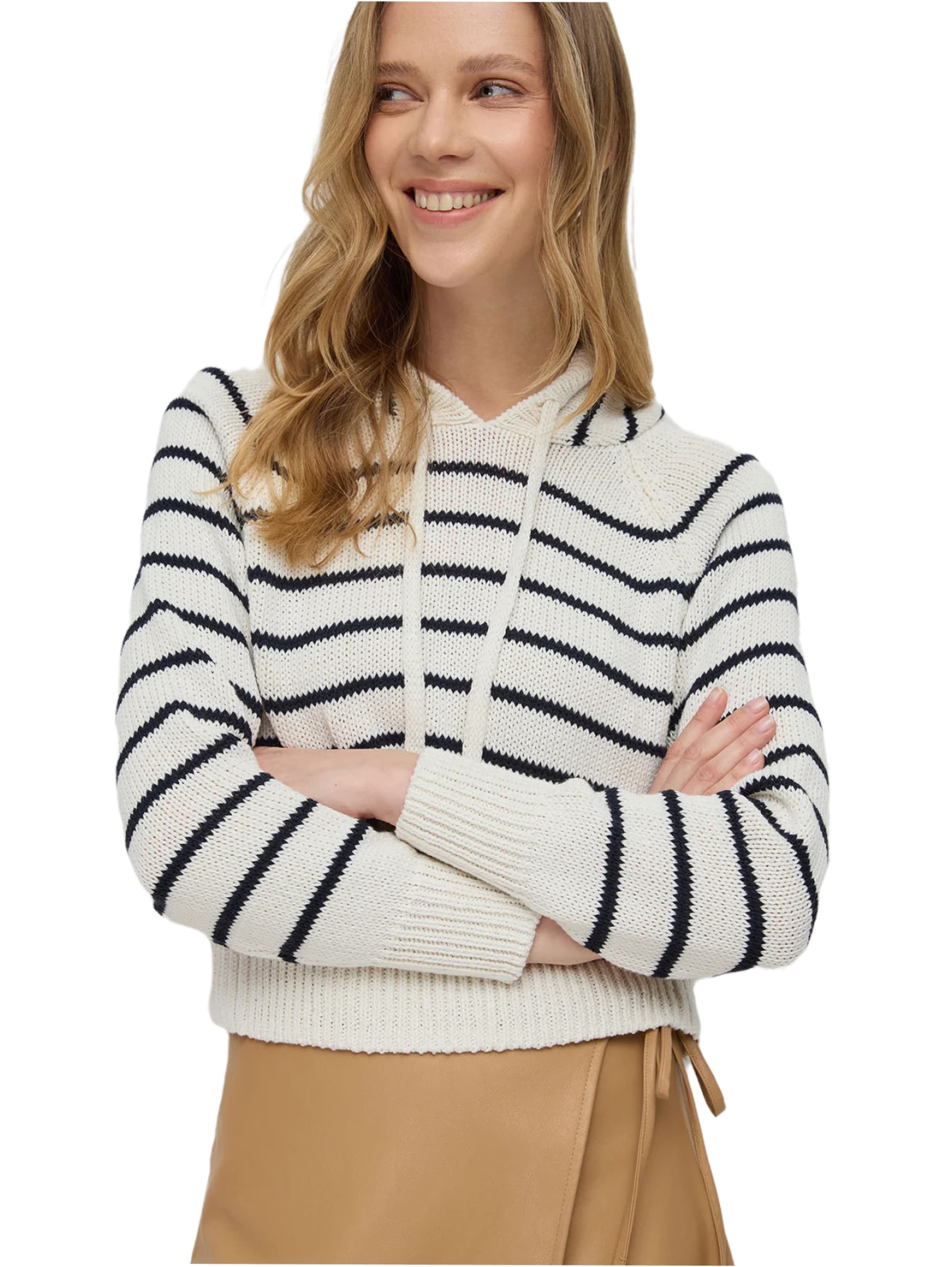 No Matter What Pullover in Weiß: Vorderseite