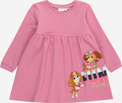 NAME IT Vestido 'FULA PAWPATROL' en azul claro / marrón / oro / rosa, Vista del producto