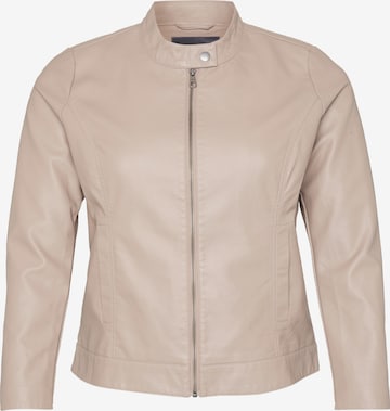 ONLY Carmakoma Between-season jacket 'CARROBBER' in Grey: front