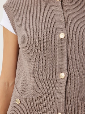 Cardigan Happiness İstanbul en marron