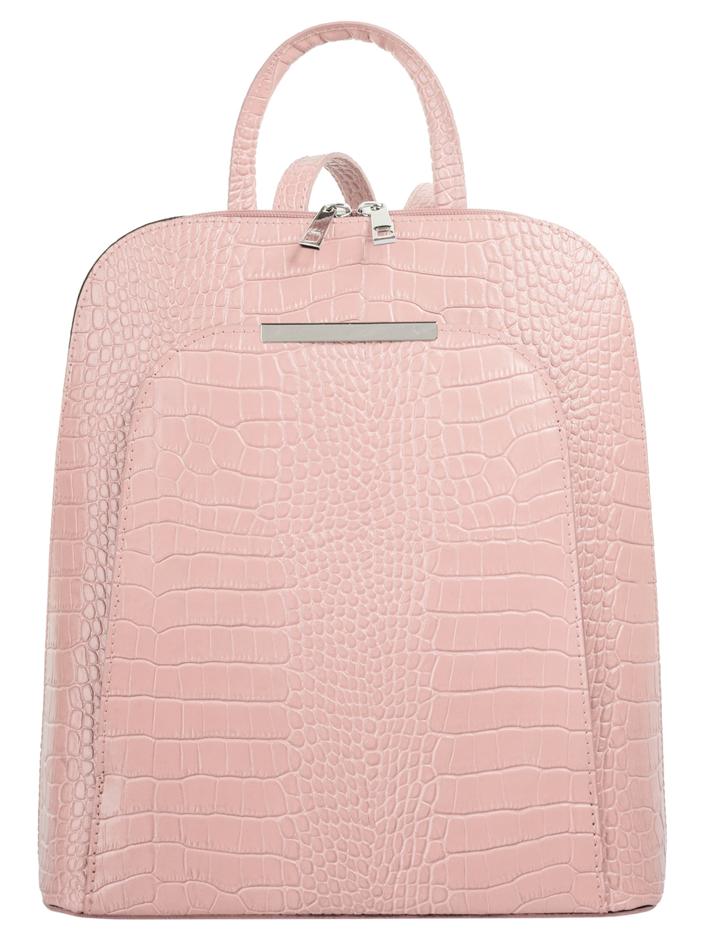 Cluty Backpack in Pink: front