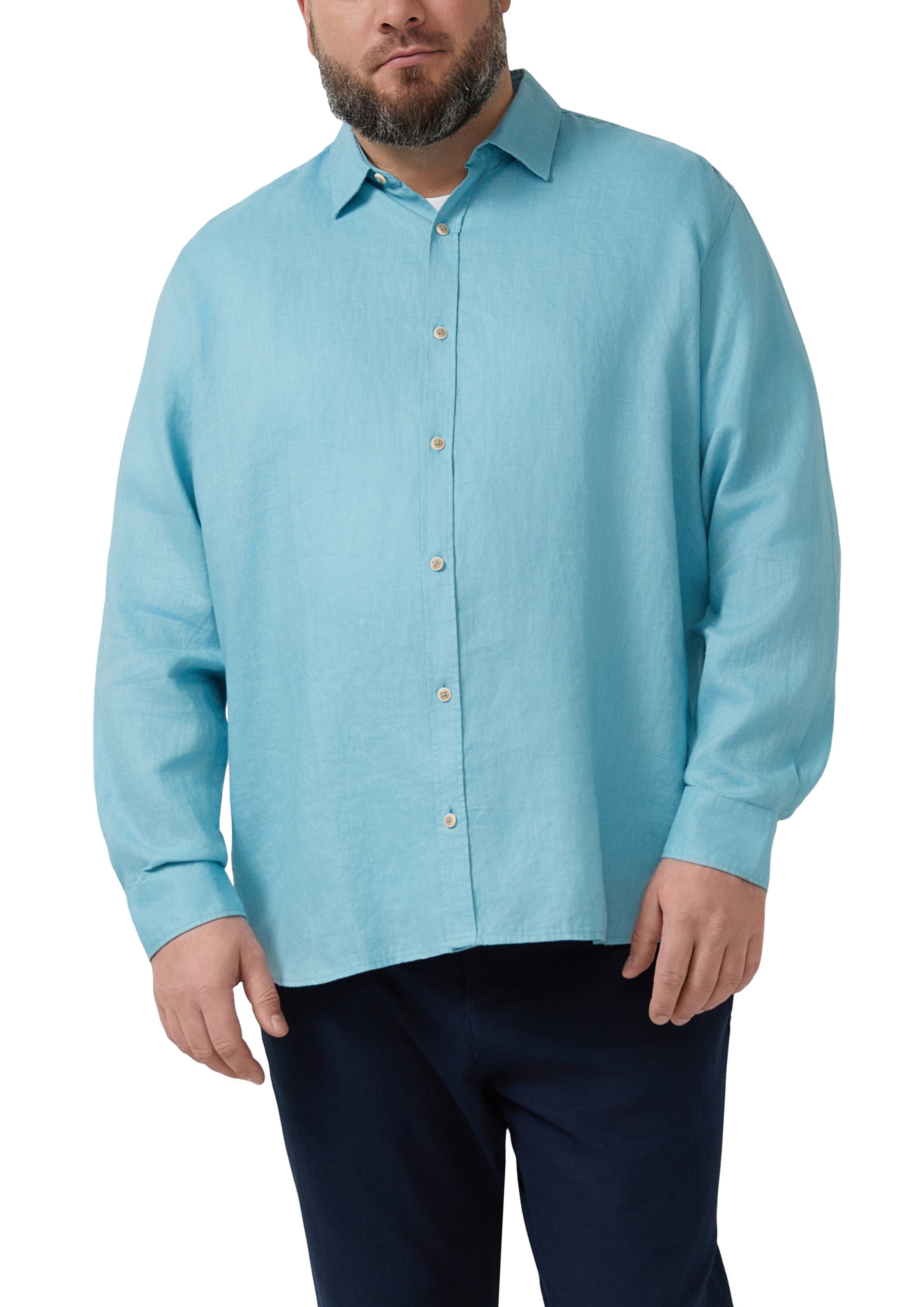 s.Oliver Regular fit Overhemd in Blauw