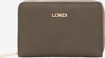 L.CREDI Wallet 'Pinella' in Green: front
