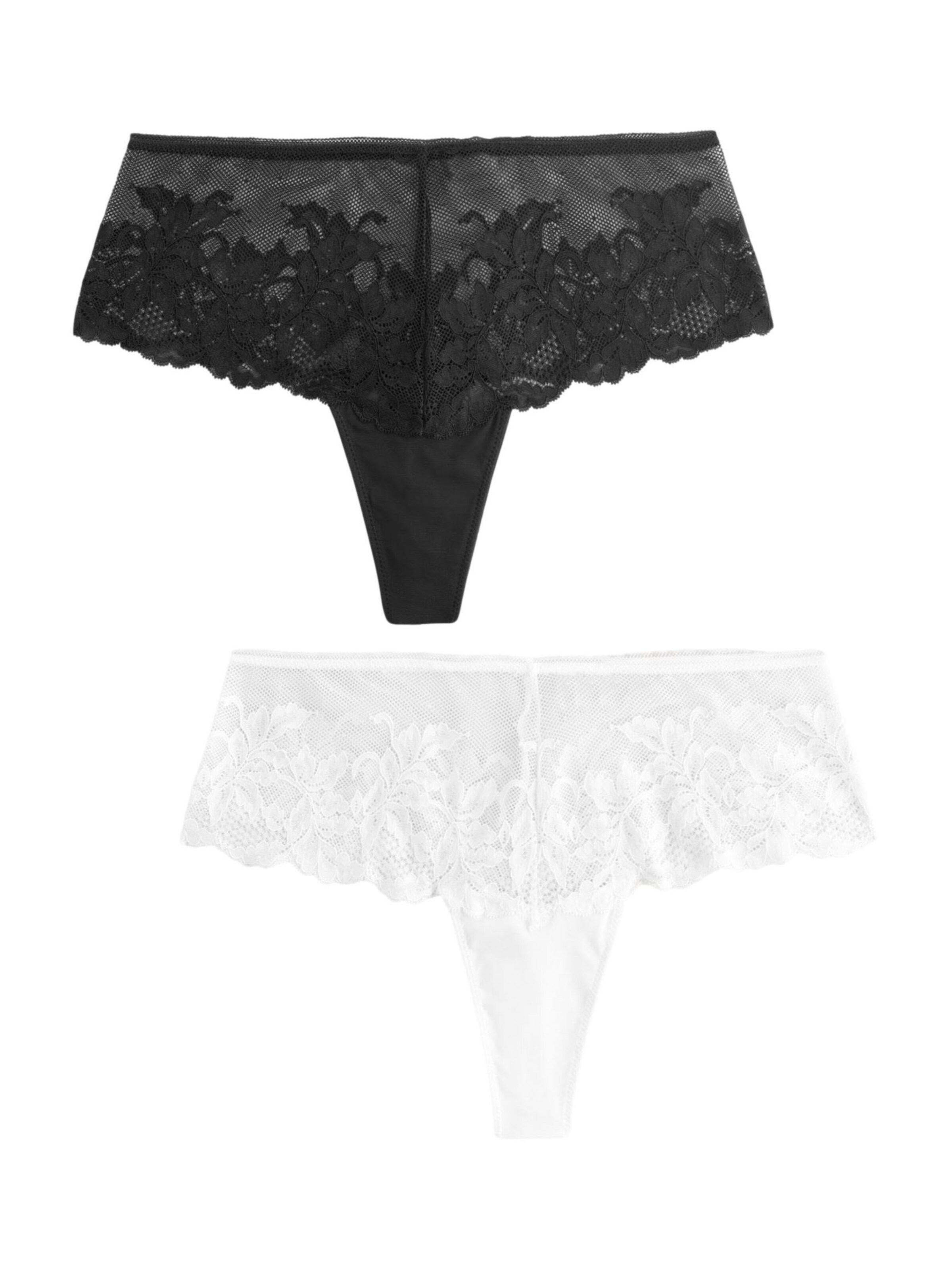 Next Трусы-слипы в Черный: спереди