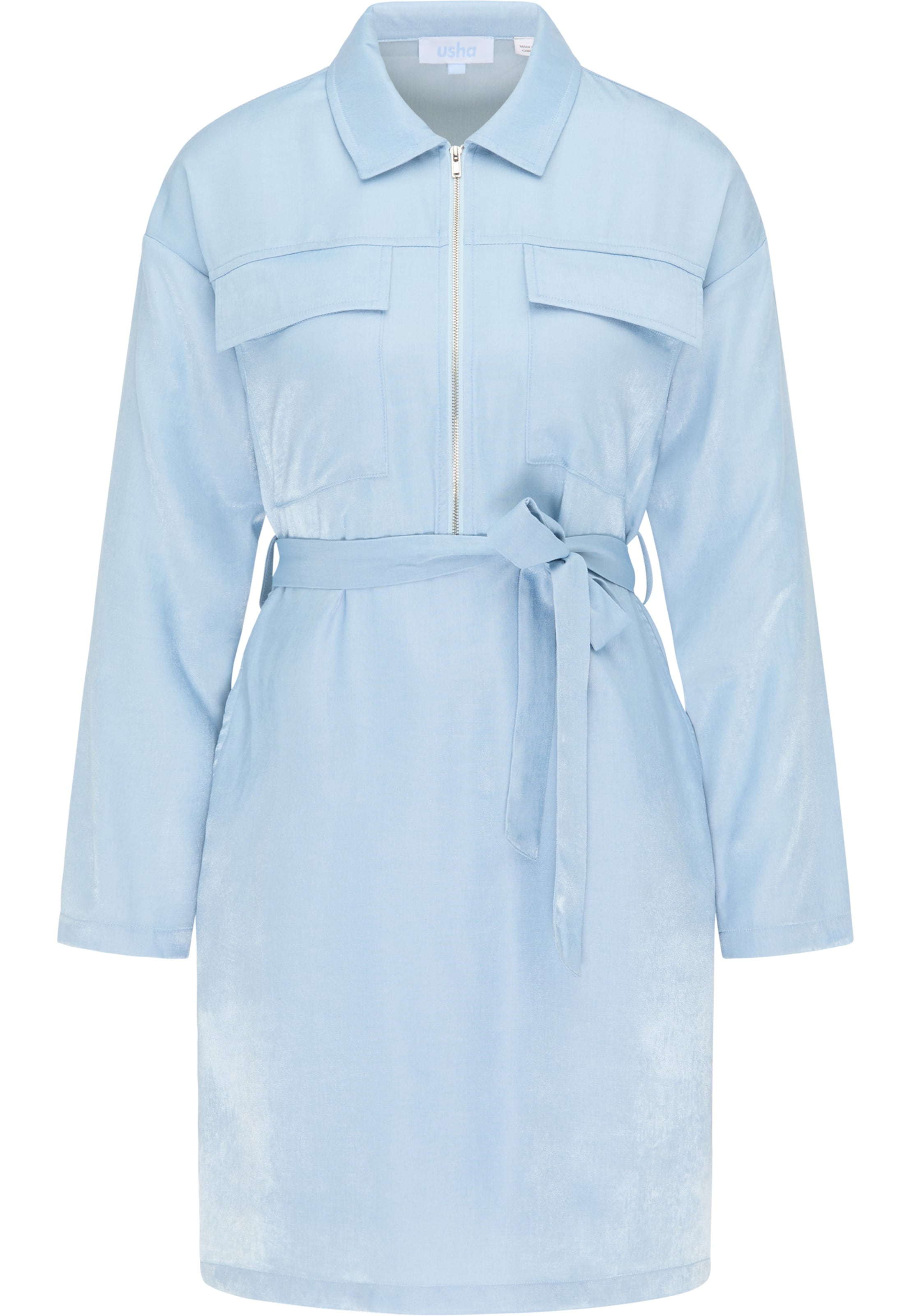 zils usha BLUE LABEL Blūžkleita: no priekšpuses