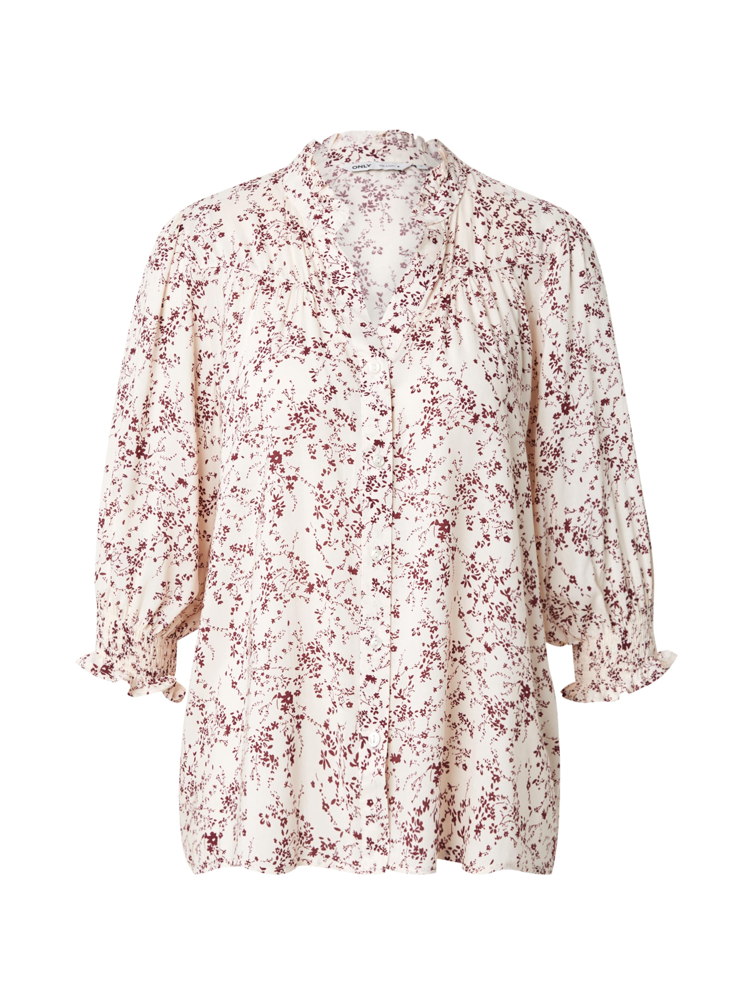 Camicia da donna 'ONLRAYA' di ONLY in beige: frontale