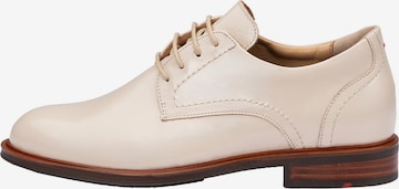 LLOYD Veterschoen in Beige: voorkant