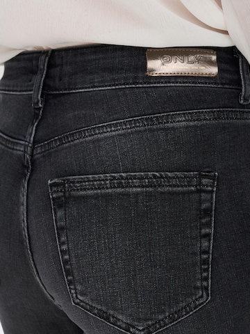 ONLY Skinny Jeans 'Blush' in Black