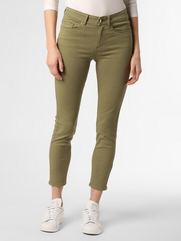 BRAX Skinny Jeans 'Ana S' in Groen: voorkant