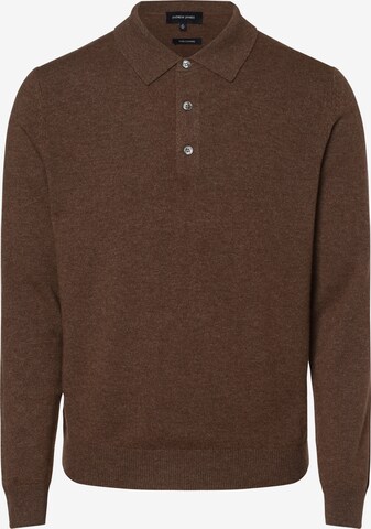Andrew James Sweater in Brown: front