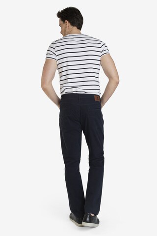 CLUB OF COMFORT Regular Broek 'HENRY' in Blauw: voorkant