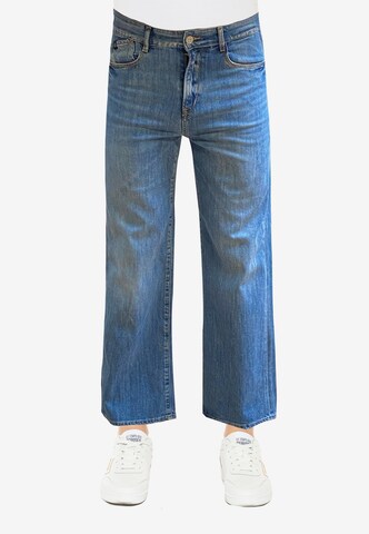 Le Temps Des Cerises Regular Jeans 'PULPHI24' in Blue: front
