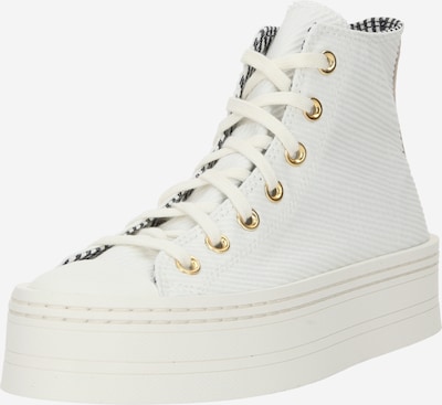 CONVERSE Sneakers hoog 'CHUCK TAYLOR ALL STAR MODERN' in de kleur Crème / Mosterd / Goud / Wit, Productweergave