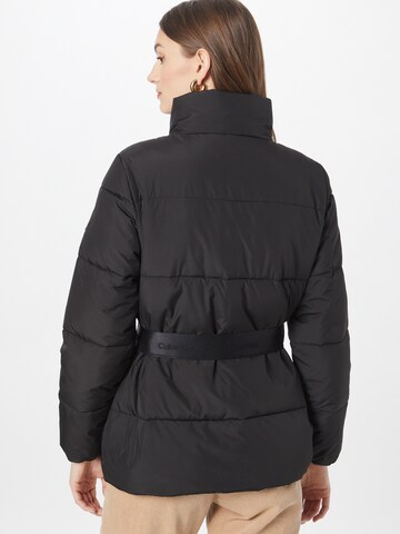 Calvin Klein Regular Winterjas in Zwart