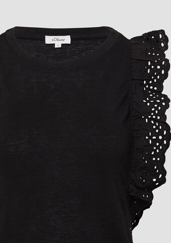 s.Oliver Shirt in Zwart
