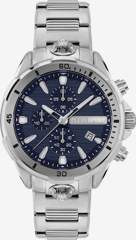 Plein Sport Analoguhr 'Impact' in Silber: Vorderseite