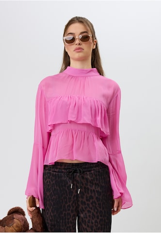 OH APRIL Blouse 'Tessa' in Pink: front