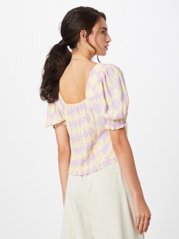 Dorothy Perkins Bluse in Gelb