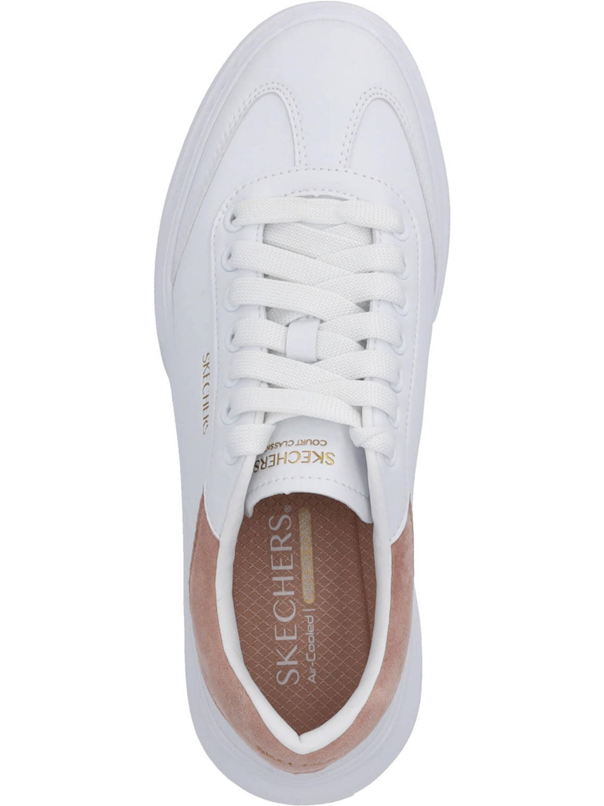 Baskets basses '185060' SKECHERS en blanc
