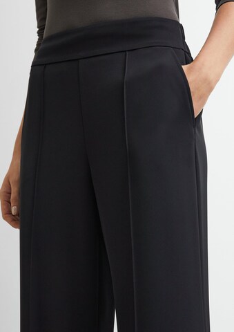 COMMA Wide leg Trousers in Black