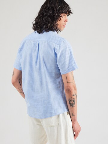 Jack's Comfort fit Button Up Shirt in Blue