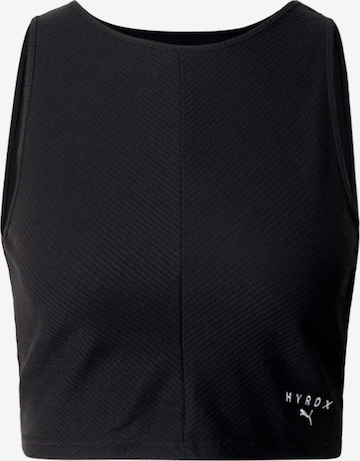 PUMA Sporttop 'Puma x Hyrox' in Zwart: voorkant