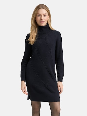 TOM TAILOR Knit dress in Blue: front