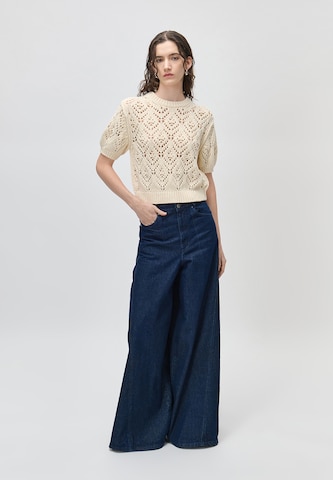 IVY OAK - Pullover 'FELIZ' em branco