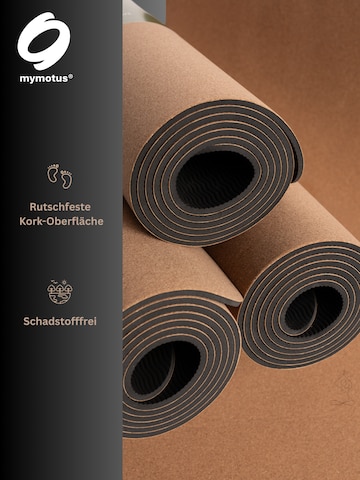 mymotus Mat 'Mymotus Yoga Matte mit Kork-Oberfläche ACC230' in Beige
