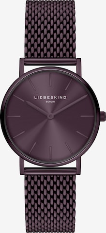 Liebeskind Berlin Uhr in Lila: Vorderseite