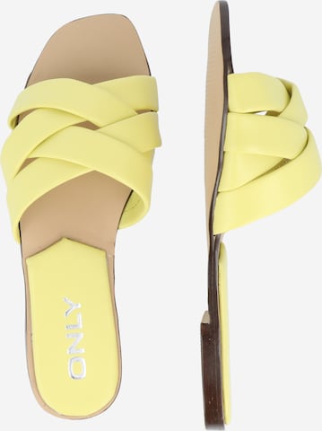 ONLY Mules 'FREJA' in Yellow