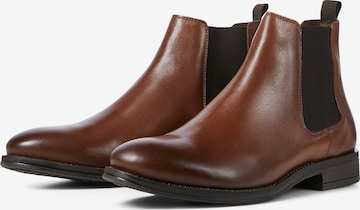 JACK & JONES - Botas Chelsea 'Wargo' en marrón