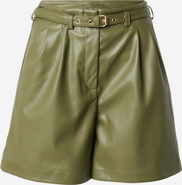 Pantaloni con pieghe 'ONLHEIDI' di ONLY in verde: frontale