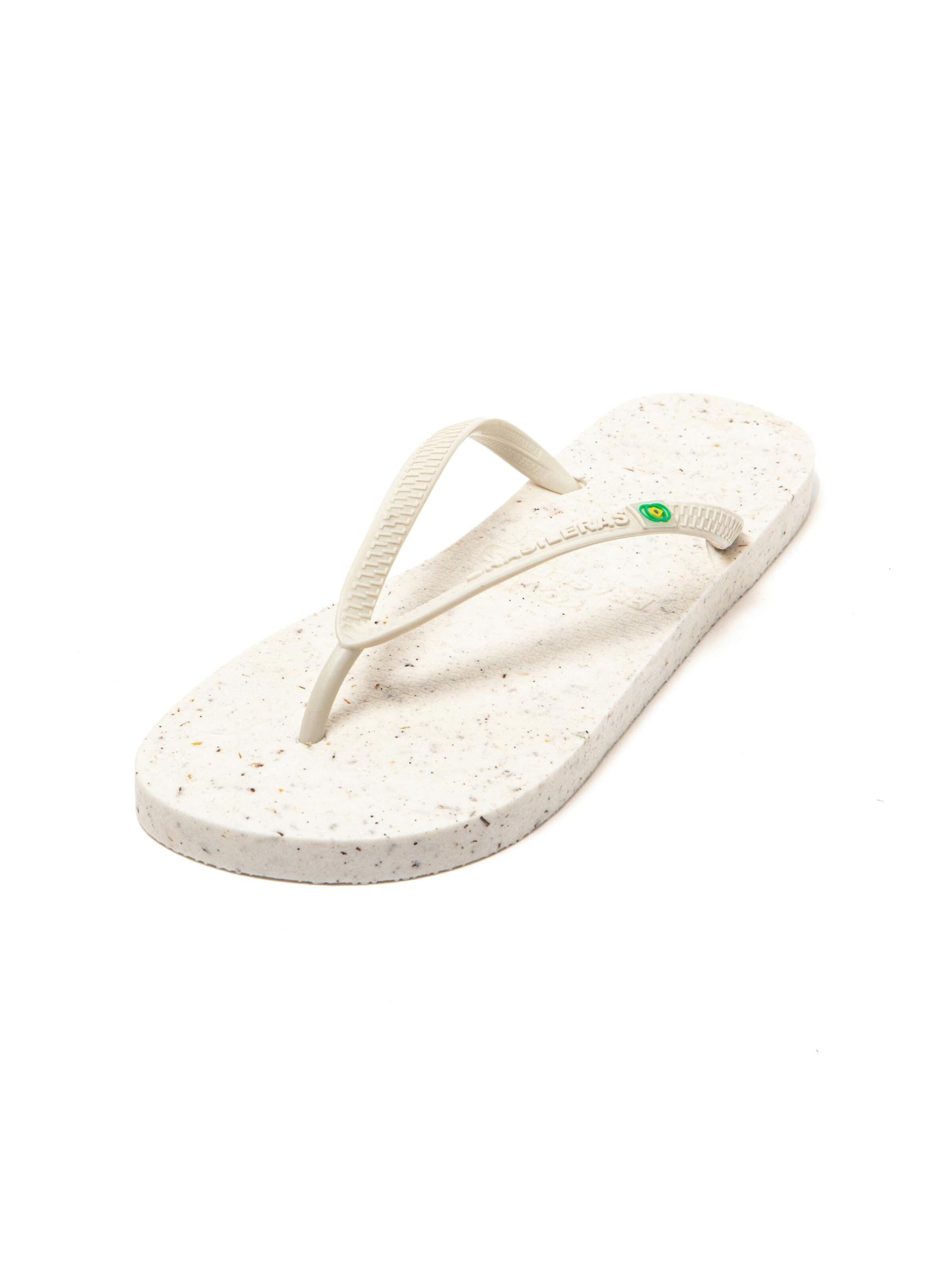 Brasileras - Sandalias de dedo 'Re Walk W' en blanco: frente