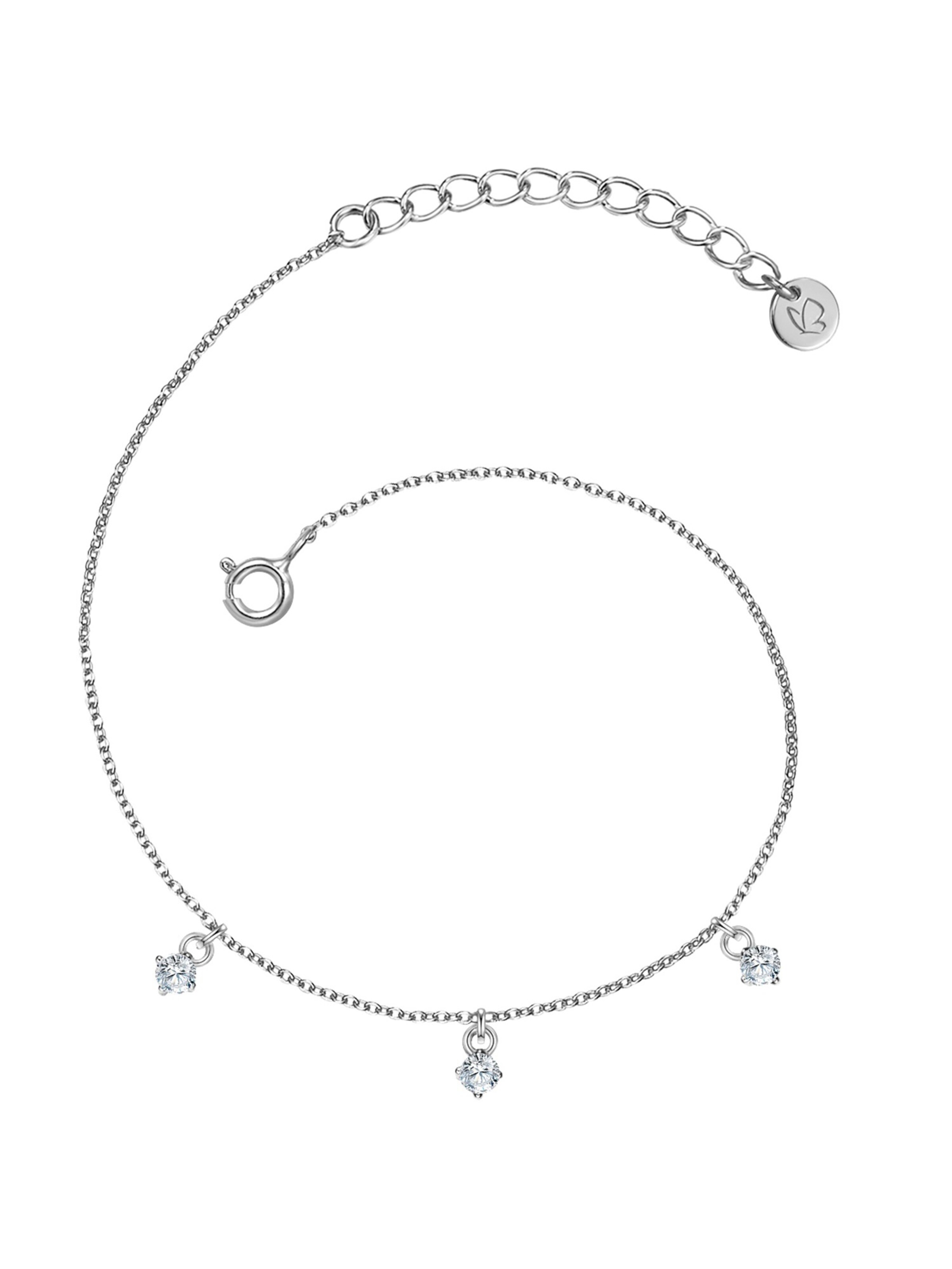 Bracelet Glanzstücke München en argent : devant