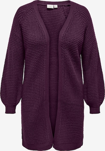 ONLY Carmakoma Cardigan 'Mirla' i rød: forside