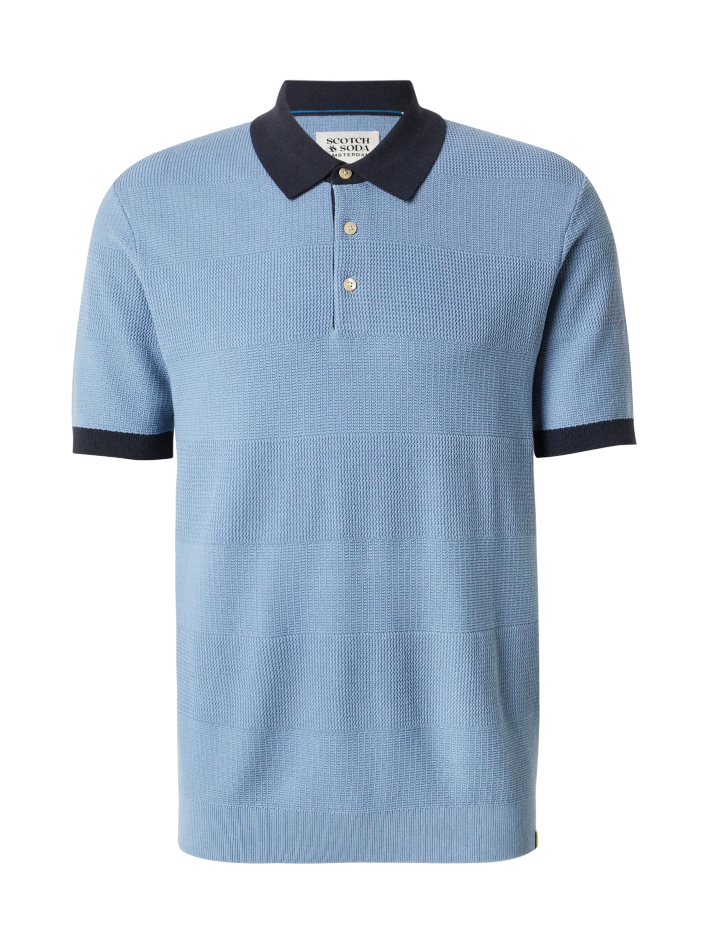 SCOTCH & SODA - Jersey en azul: frente