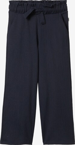 TOM TAILOR Loose fit Pants in Blue: front